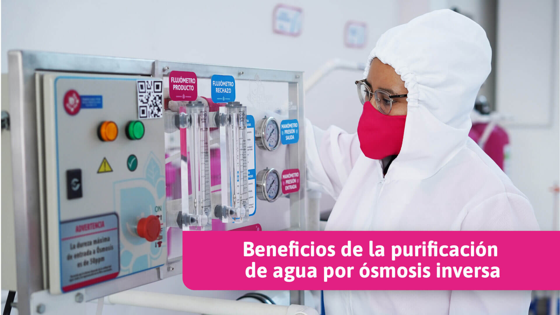 qué es el Proceso de purificación por ósmosis inversa