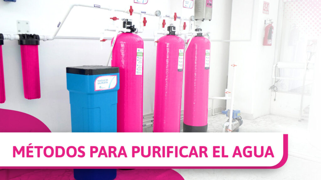 Conoce la variedad de métodos para purificar el agua