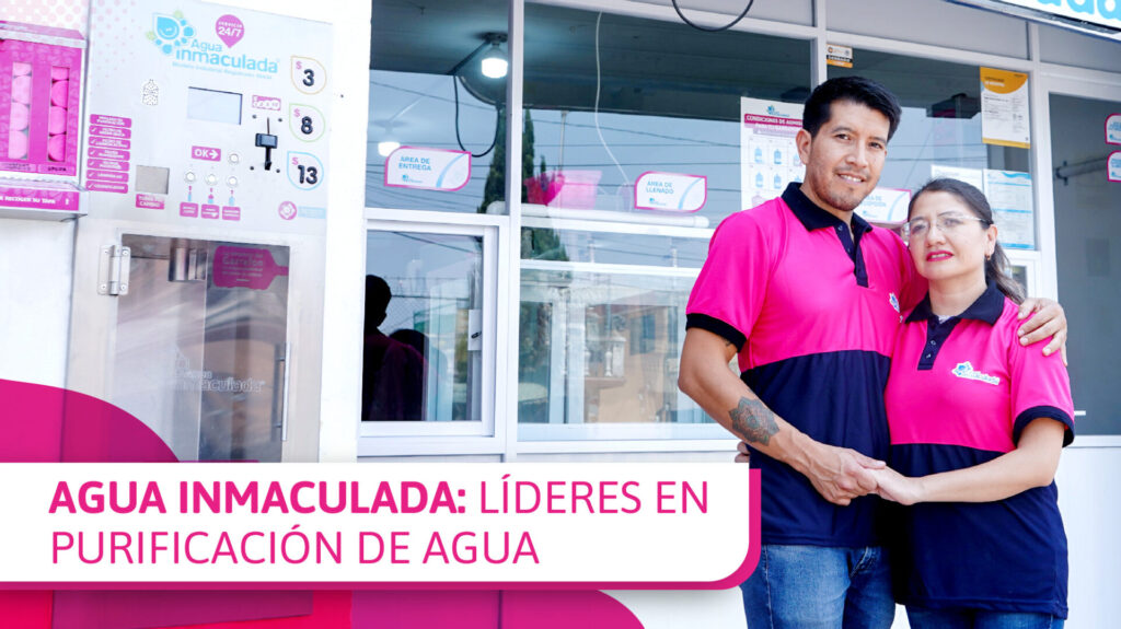Agua Inmaculada lidera el sector de la purificación del agua
