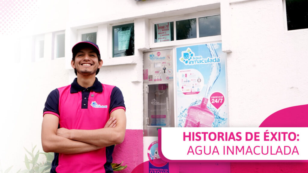 Invierte en una franquicia de Agua Inmaculada