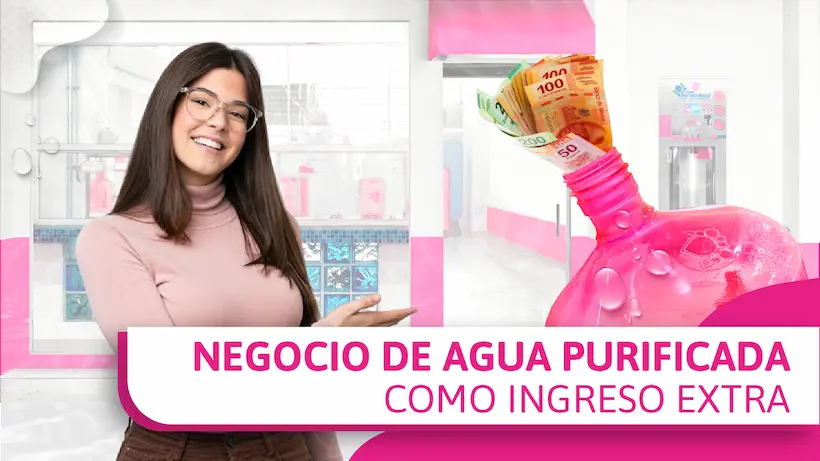 Negocio de agua purificada como ingreso extra